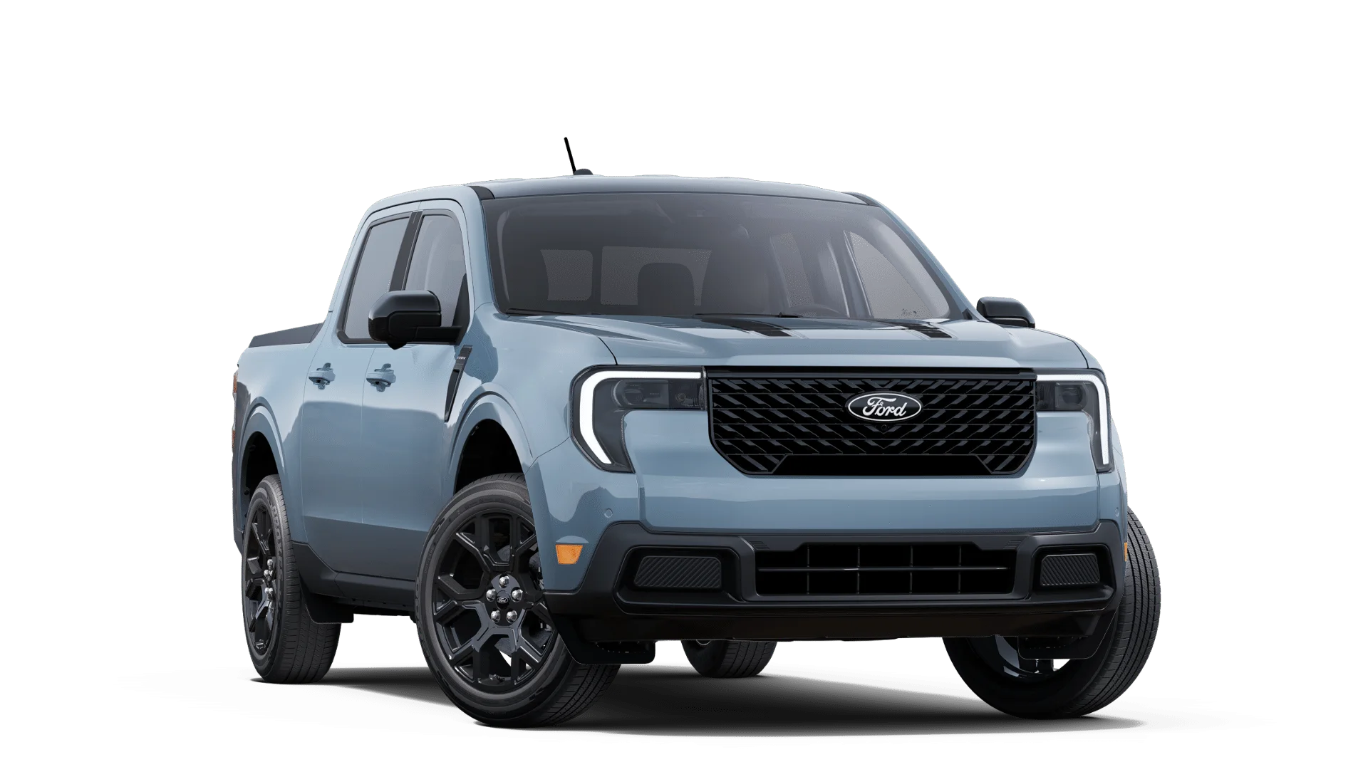 New 2025 Azure Gray Metallic Tri-Coat Ford Lariat® image 51