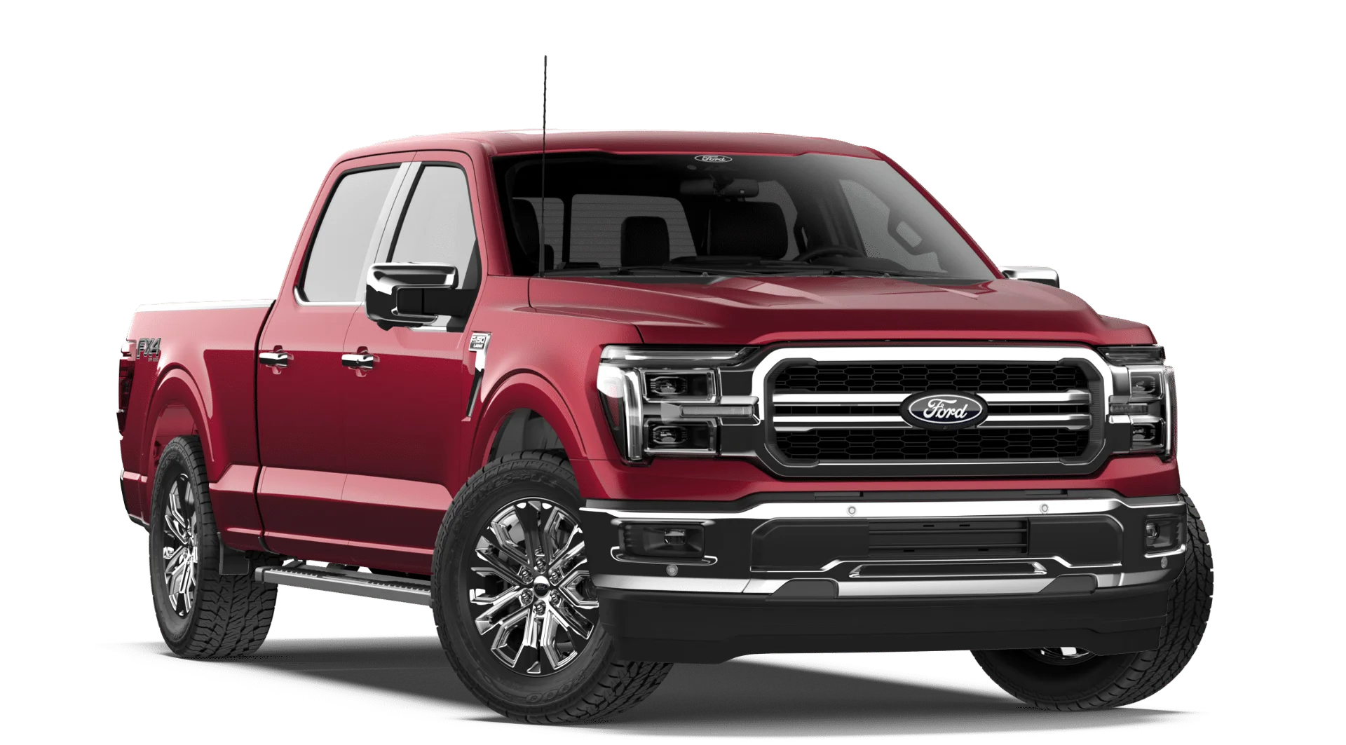 New 2026 Ruby Red Metallic Tinted Clearcoat Ford Lariat image 65