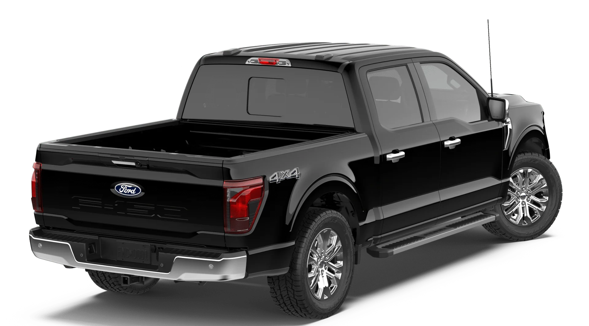 New 2026 Agate Black Metallic Ford XLT image 3