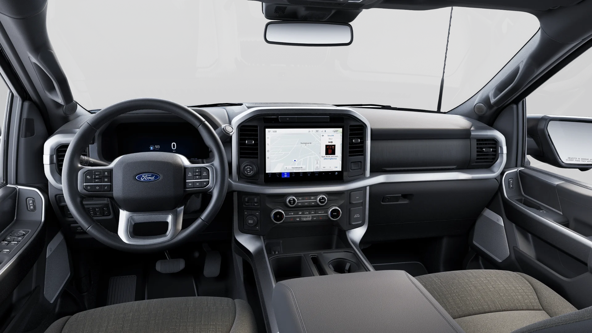 New 2025 Agate Black Metallic Ford XLT image 52