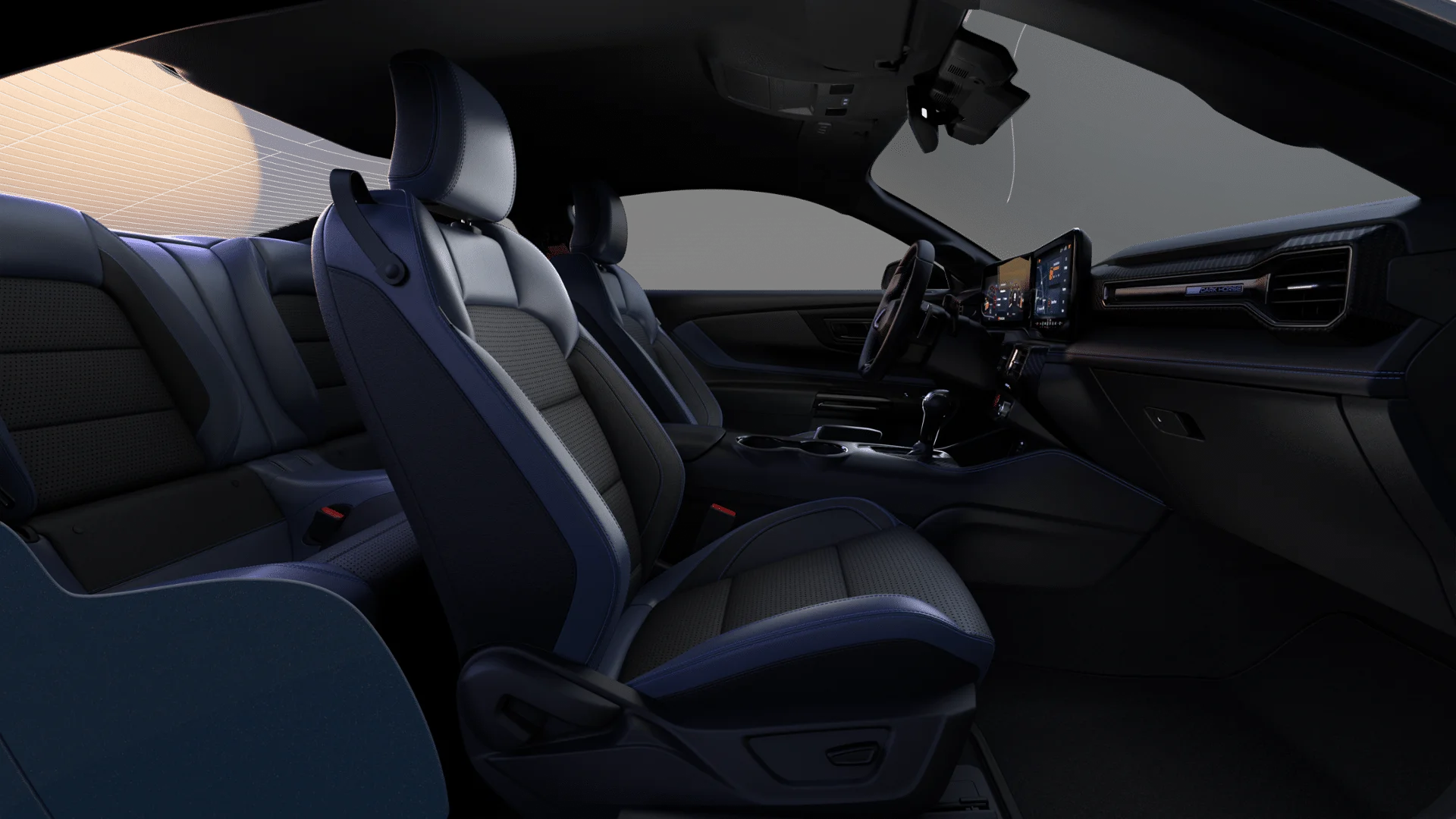 New 2026 Blue Ember Metallic Ford Dark Horse® Premium image 52