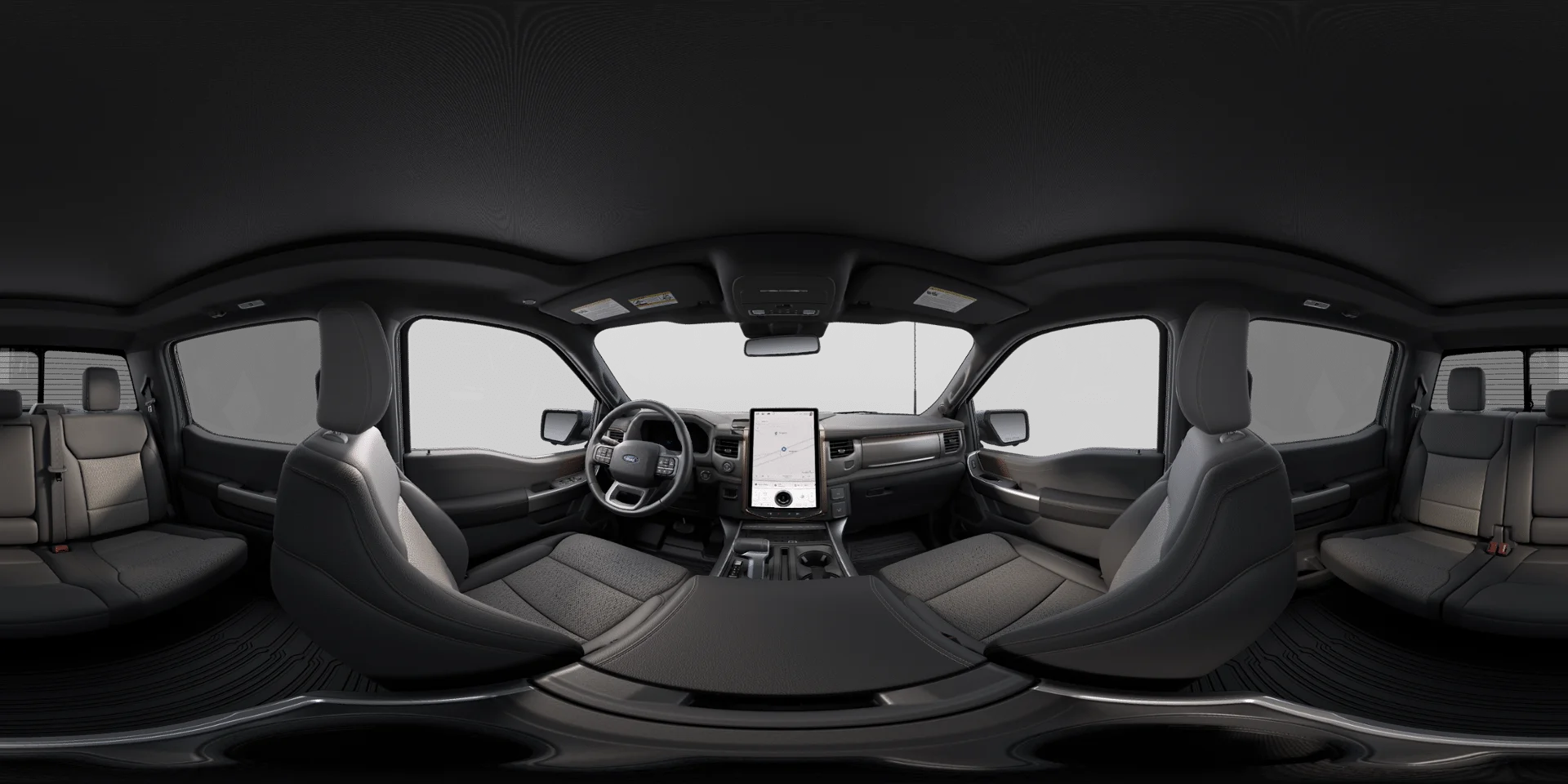 New 2025 Space White Metallic Ford Lariat image 52