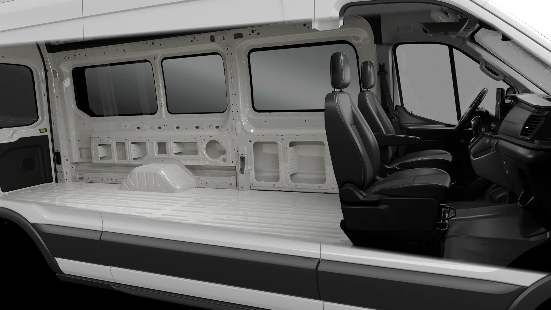 New 2026 Oxford White Ford Cargo Van image 6