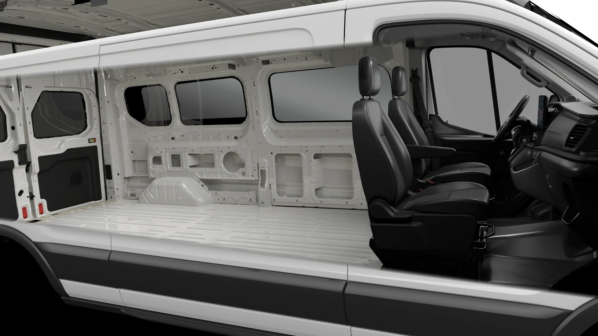 New 2026 Oxford White Ford Cargo Van image 6