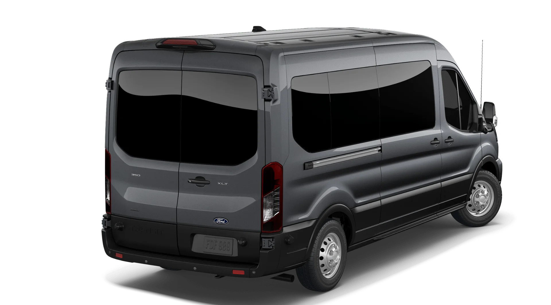 New 2027 Carbonized Gray Metallic Ford Passenger Van XLT image 24