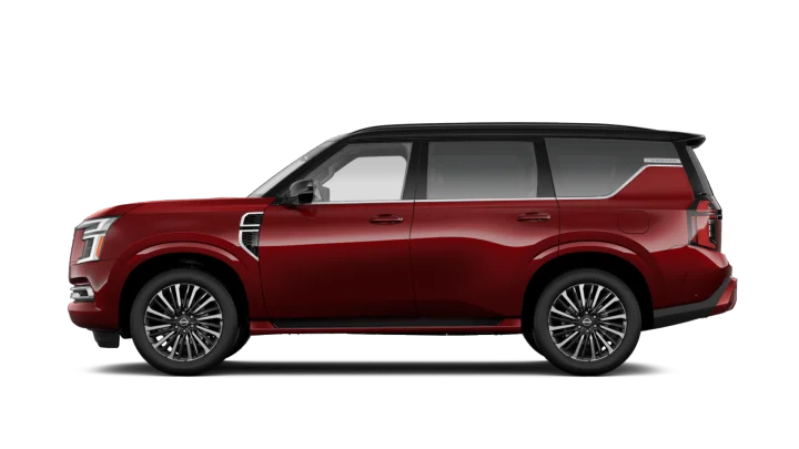 New 2026 Coulis Red Pearl / Super Black Two-tone Nissan Platinum Reserve image 1