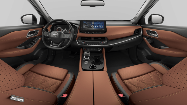 New 2026 Boulder Gray Pearl / Super Black Two-tone Nissan Platinum AWD image 26