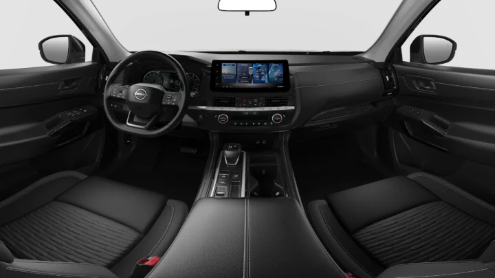 2026 Nissan Pathfinder SV Red at Robbins Nissan