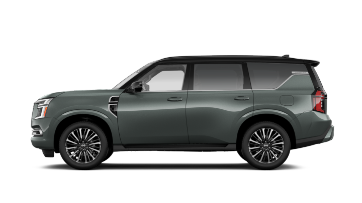 New 2027 Alpine Metallic / Super Black Two-tone Nissan Platinum Reserve image 1
